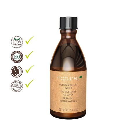être belle Naturel Baumwoll-Mizellenwasser